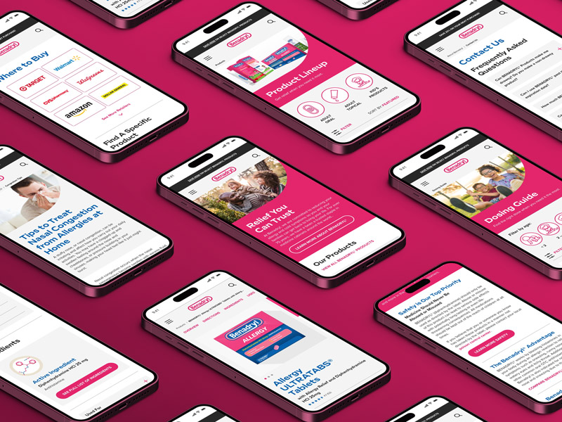 Benadryl Website