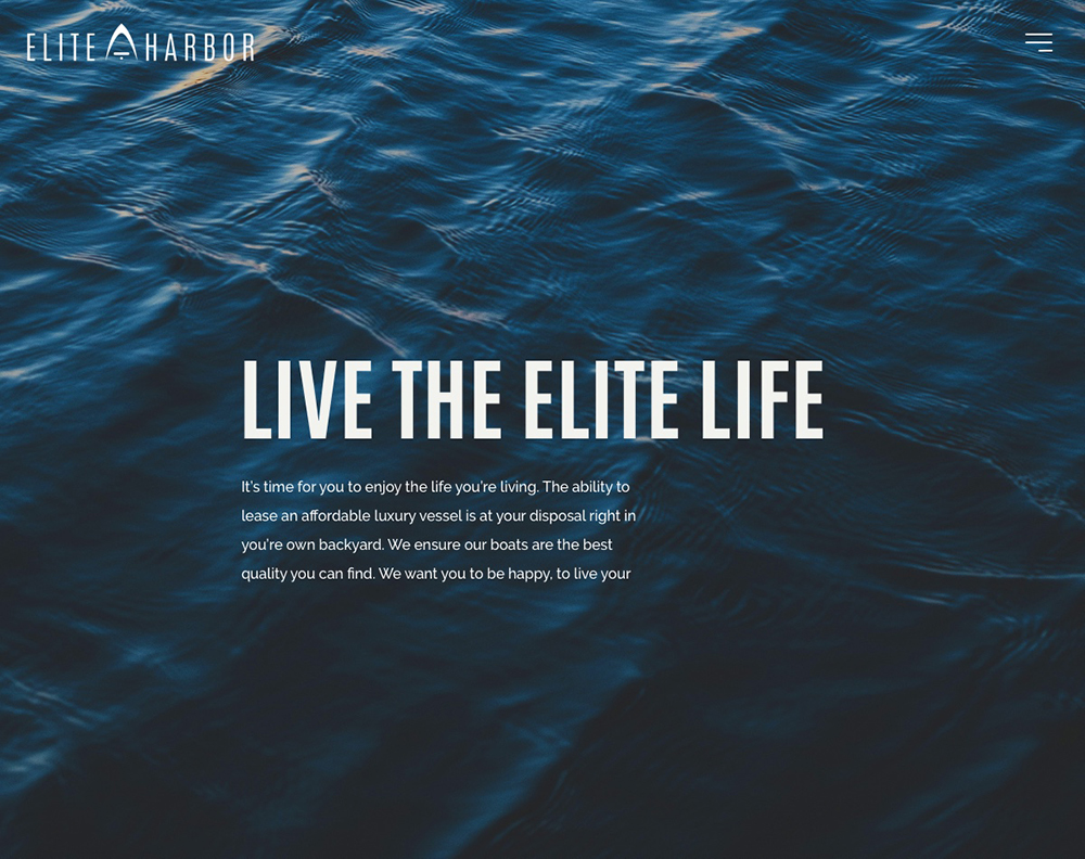 Elite Harbor Website